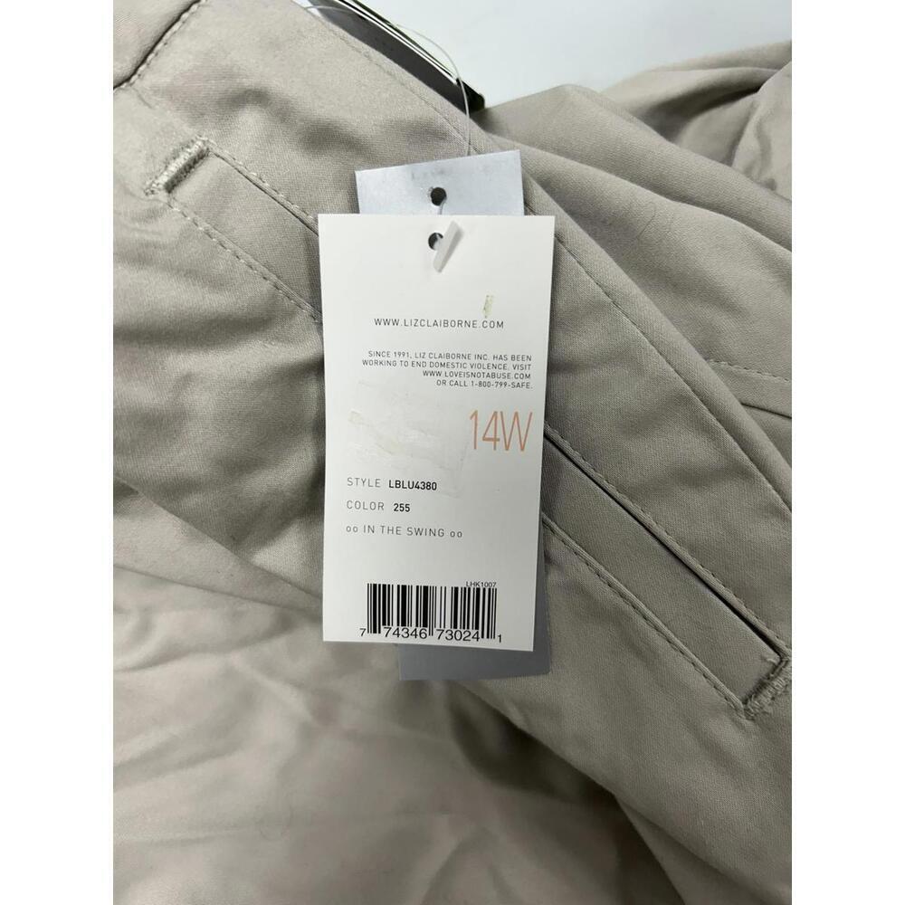 LizGolf Women's Casual Beige Pants - Picture 5 of 6